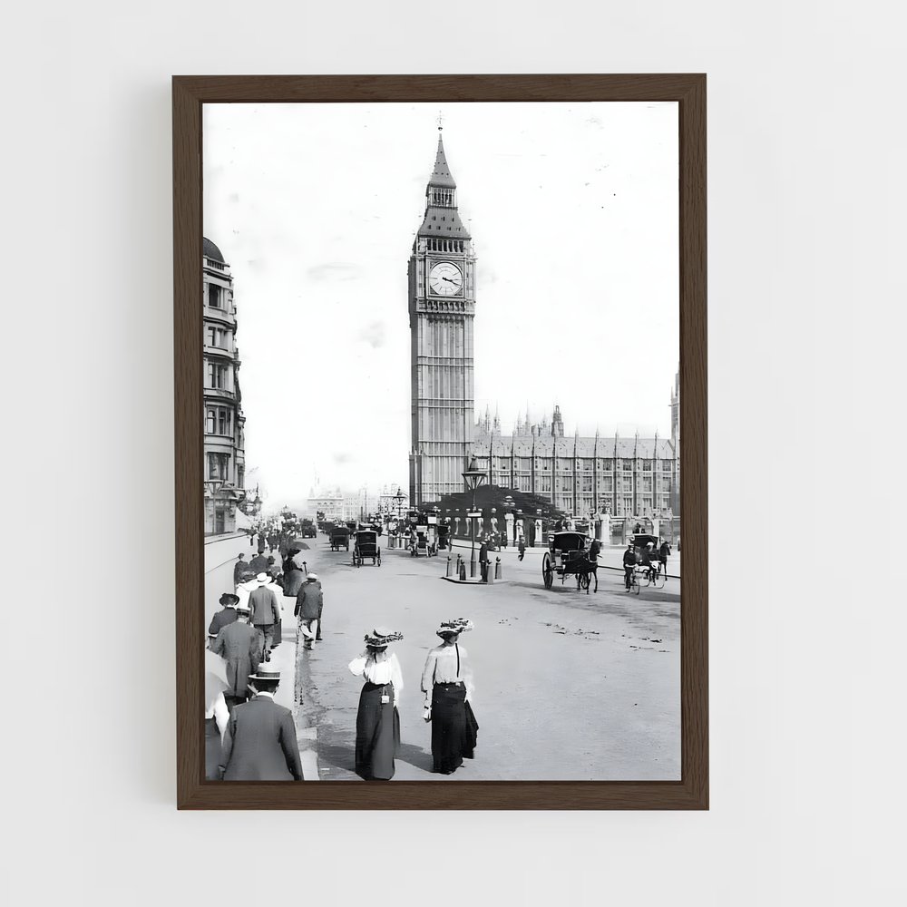 Poster Flânerie à Big Ben – affiche Jeux Olympiques (vue 5)